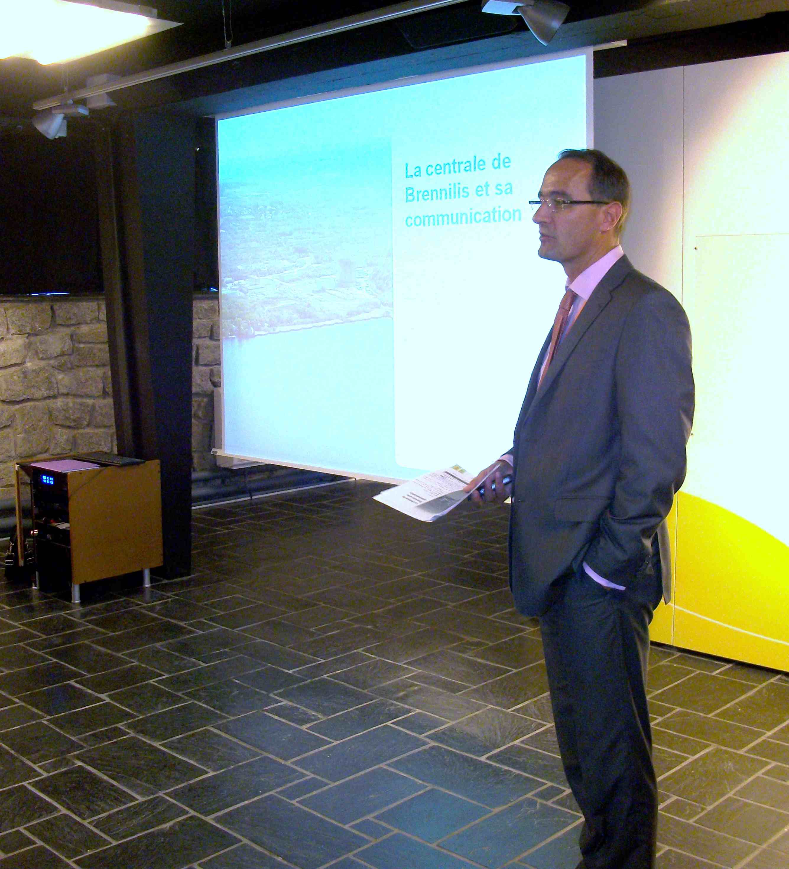 Présentation de M. JC Courty, Centrale nucléaire des Monts d'Arrée